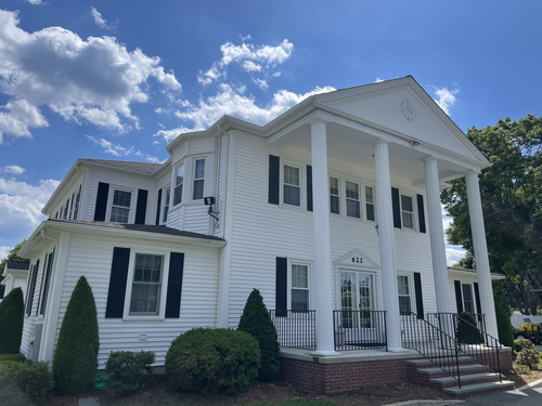 Professionally cleaned exterior property